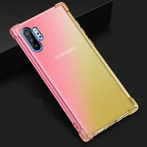 잘팔아 슬림케이스 갤럭시 노트 10/10+ 그라데이션 투명 케이스