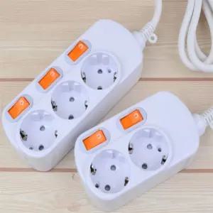 라포픽 일자형 개별스위치 멀티탭 2구 3구 멀티탭콘센트