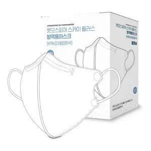 암웨이 엣모스피어 스카이 플러스 방역용마스크 KF94 대형 흰색 KF94마스크