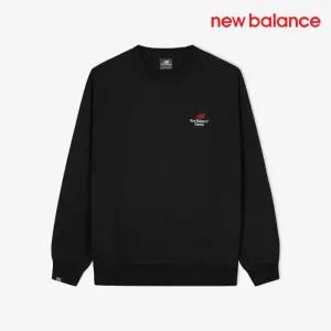 뉴발란스 티셔츠 /y2- NBNCF41823 19 / UNI 에센셜 클래식 레터링 맨투맨 (SEMI OVER FIT)