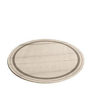 바이디움 러그 미끄럼방지 라운드러그 거실 원형 단모 사계절 매트