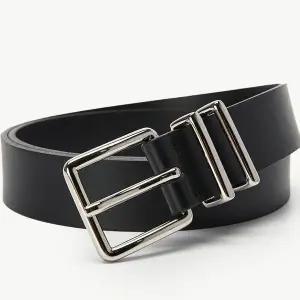 [하프클럽/에스티코]STCO 세이브존04 사각비죠 캐쥬얼 벨트 블랙 1BE24574