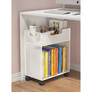 이동식 북카트 책상밑수납 선반 책장 철제