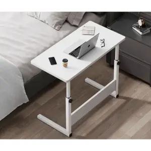 이동형 컴퓨터책상 미니 노트북 이동식 테이블 사이드 데스크 바퀴 소형