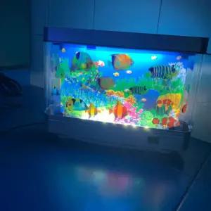 어항무드등 수족관 램프 해파리 열대어 고래 A. 1.수족관 A 국가 표준 돌고래 포함