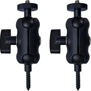 조절 가능한 트레일 카메라 트리 마운트 360° 회전 틸트 볼 조인트가 이중으로 장착된 게임 실외 장착