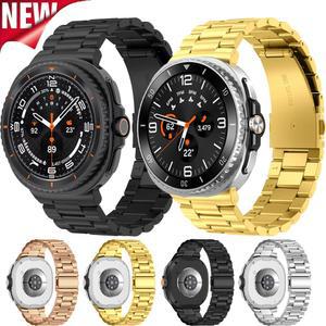 삼성 갤럭시 워치 울트라/2025 47mm용 무간격 메탈 스트랩, 8 44/40mm/8 클래식 팔찌 밴드용 46mm