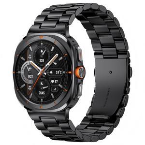 삼성 갤럭시 워치 8/8 클래식용 메탈 시계줄, 7 울트라용 교체 스틸 스테인리스 밴드 스트랩,