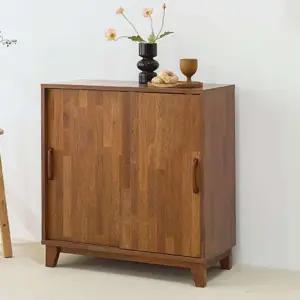 OFW 멀바우 슬라이드 수납장 800x840 주방콘솔 거실수납장