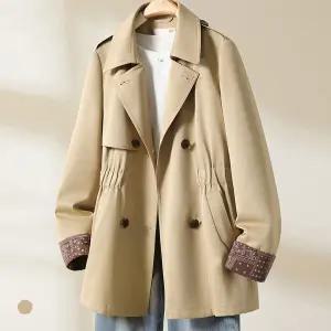 KARRA 하프벨트배색트렌치자켓_A6S0200