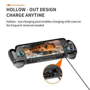 ROG호환  XBOX 호환 호환 Ally/X호환  범호환  TPU 보호 케이스+ABS 전면 커버  브래킷 긁힘 방지 쉘