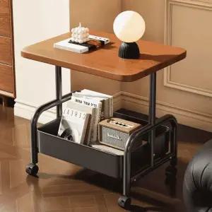 트롤리 소파 원목 사이드테이블 이동식 침대 협탁