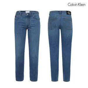 [캘빈클라인]남성 시츠 벨로우 웨이스트 슬림 레그 데님팬츠 J321487