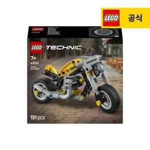 레고 테크닉 42225 노란색 모터바이크