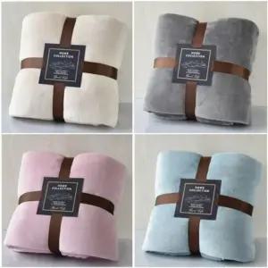 [이지커머스]이불 겨울 밍크담요100x150 극세사담요 대형 블랭킷 큰사이즈 특대형 밍크담요 캠핑담요