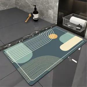 미끄럼방지 규조토 발매트 물흡수 욕실 주방 모던발판/소프트/미끄럼/방지/심플/러그/가정용/욕실용/주방용