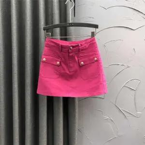 미니 바지 치마 치마바지 여성 스커트 데님 크로스