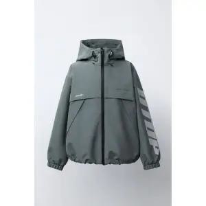 국내배송 ZARA 자라 주니어 키즈 워터프루프 텍스트 재킷 철강색 5854776820 1772754