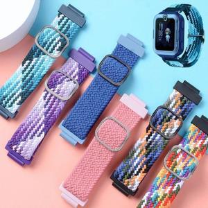 Xplora X5 / XGO 3 밴드용  스트랩 나일론 탄성 직조 팔찌 Play/ XGO2/XGO3 스마트 워치 코레아 벨트)