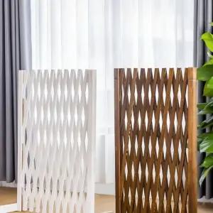 나무 안전문 펜스 가림막 울타리 길이조절 강아지 파티션