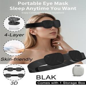 3D 수면 안대  보조 휴대용 눈가리개 빛 차단 여행 휴식 야간  무압력