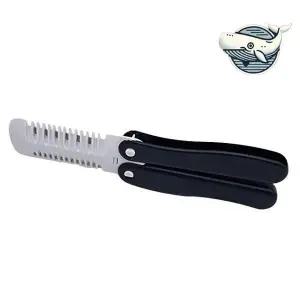 편리한 다리털 제거기 1p 접이식 미용 소품