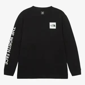 [노스페이스] [노스페이스 공식] NT7TR59A TNF 코어 EX 긴팔 티셔츠 BLACK