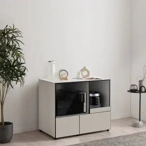 [리센트]커스텀 1000폭 전자레인지 수납장 광폭형