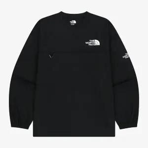 [노스페이스] [노스페이스 공식] NM5MR57K 화이트라벨 알바니 EX 크루넥 BLACK