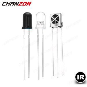 IR 발광 다이오드 키트 송신기 리시버 적외선 이미터 포토트랜지스터 모음 세트 램프 전구 5mm 940nm LED V