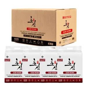 초심 고급형 와인패드 소형견 43cm x 53cm 22g 100매 4개입