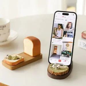 귀여운 핸드폰 거치대 받침대 전시대 휴대폰 스탠드 걸이 WFK2LDJ