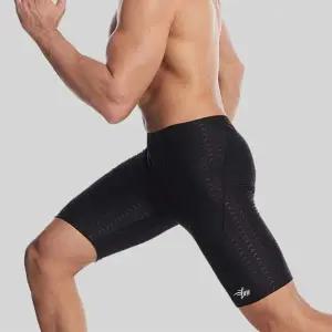 샤크 4부 실내 수영복 L 사각 스윔수트 남성 블랙