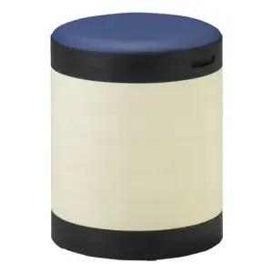 7단수납의자-고정 아이보리) 수납의자 화장대의자 식탁의자 장난감수납겸용의자