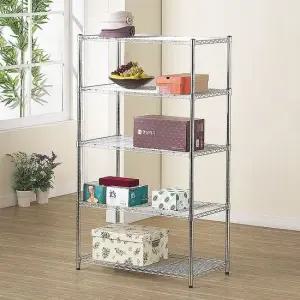 산업용 메탈랙900 5단 경량랙 렉 조립식선반 수납정리 메탈랙 메탈선반 메탈행거