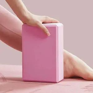 밸런스 EVA 요가 블록2p세트 핑크 홈트 필라테스 블럭