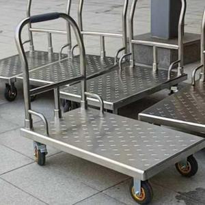 구루마 대형 스틸 하역 무음 운반구 운반카 엘카 운반 스텐 대차