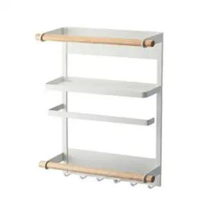 ( )냉장고 자석 선반 키친타올 걸이 주방 수건 화이트