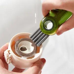 텀블러 좁은틈새 세척용 실리콘 브러시 보틀 컵솔 주방솔 컵씻는솔 병솔 솔 물병