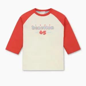 26SS-배색 래글런 티셔츠/QATS02611-JD