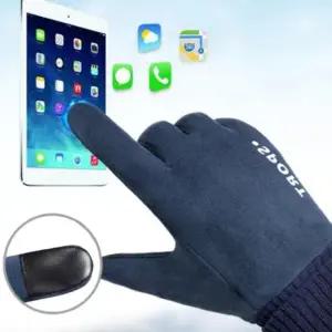 겨울 터치 장갑 스웨이드 스마트폰 커플