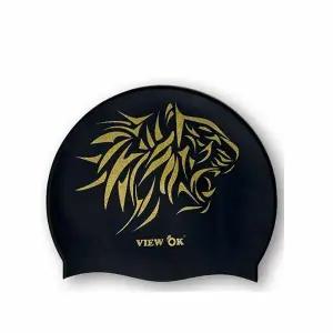 수영용품 수영모자 수영모 (블랙골드타이거 1개)