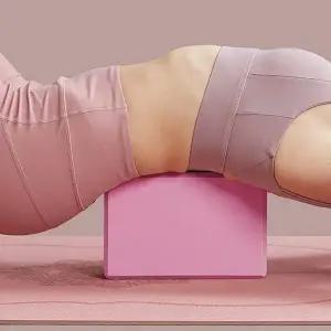 이시아르 요가블럭 핑크 23x15x7.5cm 2개세트