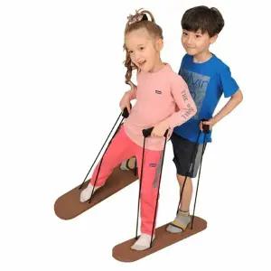 키더스 스키놀이 유아 체육 협동심 균형감각 놀이교구