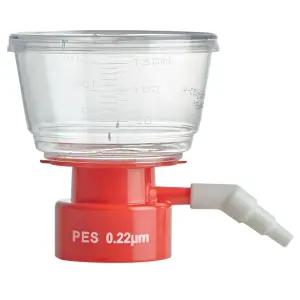 다이아몬드 퓨어 플로우 병 상단 필터 150mL PES 멤브레인 0.22μm 다공성 멸균 개별 포장 24개/케이스