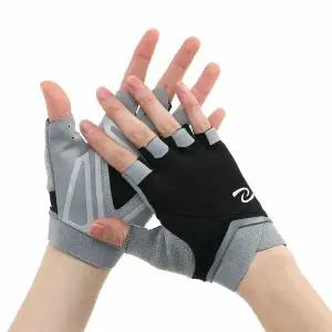 헬스장 겨울 여성 반장갑 헬스