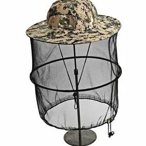 방충망 모자 픽셀 카키 남자방충모자 등산방충모자