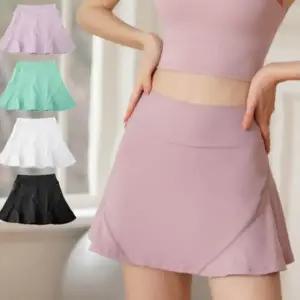 다용도 여성 필라폴 팬츠 피트 니스 하의 치마 웨어 A핏