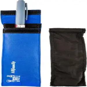 4ALLFAME 냉장실 온도 2 인슐린 펜 쿨링 팩 쿨러 여행용 케이스(1펜 소형)