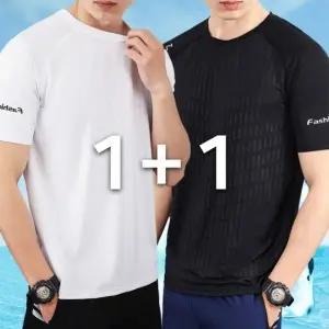 머슬핏 쿨티 드라이 기능성 여름 반팔티 쿨링 티셔츠